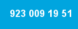 923 009 19 51 923 009 19 51